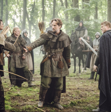 Tom Mison as Hugh Locksley in Robin Hood